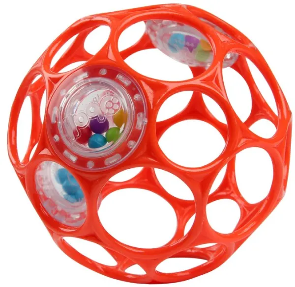 OBALL Rattle - Röd