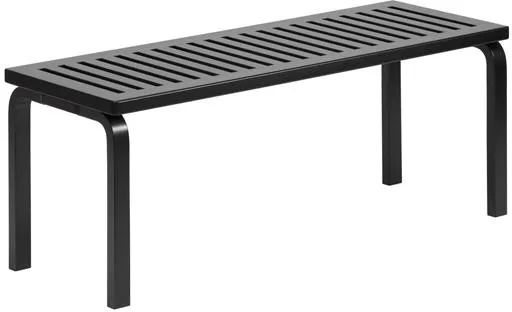 artek 153 Bänk Storlek A L112,5 cm Svart Lackerad Björk