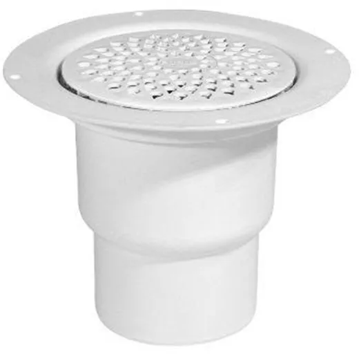 Purus Brage golvavlopp med vertikalt 110 mm utlopp vatten