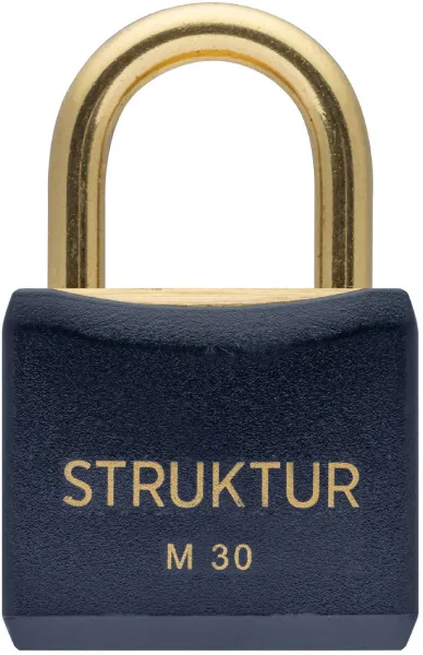 Struktur hänglås Marin 30 - 100 % rostfritt