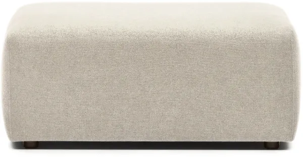 LAFORMA Neom ändpuff modul - beige tyg (75x89)