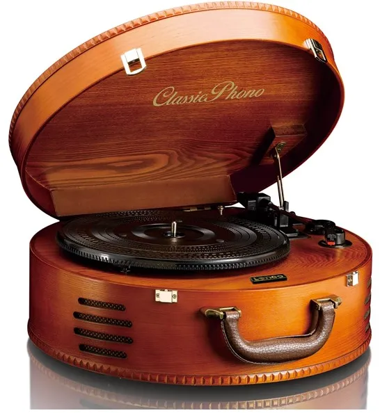 CLASSIC PHONO TT-34 - Träskivspelare med USB-anslutning - Brun