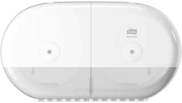 Tork SmartOne T9 Twin, toalettpappersdispenser, vit